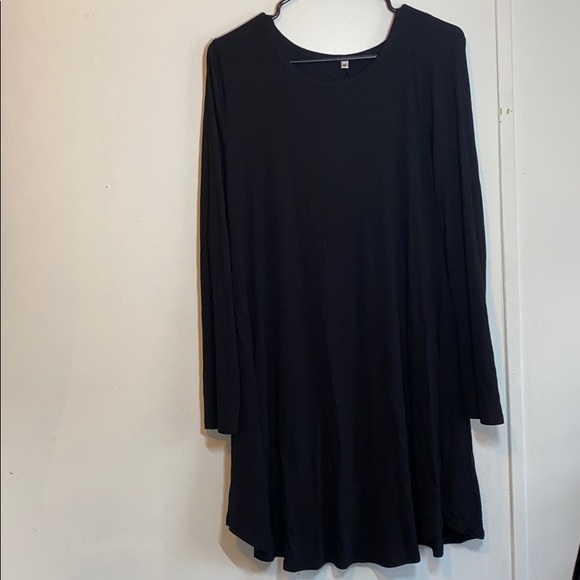 Black Swing Dress - Picture 1 of 3